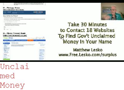 unclaimed Money Indianapolis